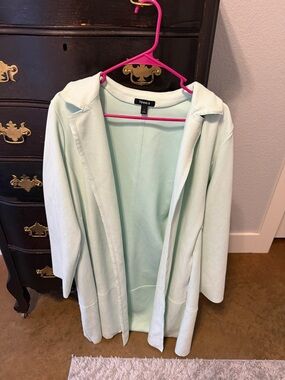 torrid Mint Green Open-Front Blazer Jacket